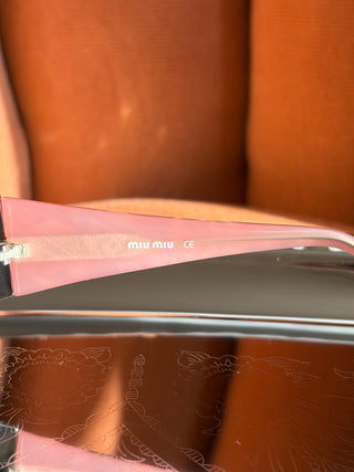 Archival Miu Miu Sunglasses - Petal Pink