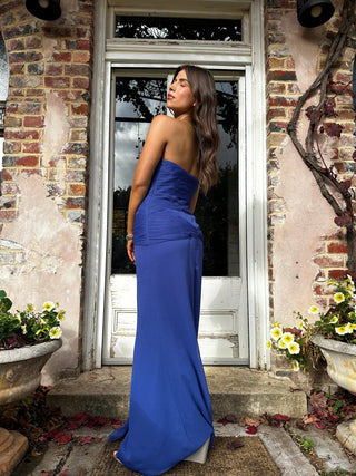 The Paloma - Vintage Vera Wang Gown in Royal Blue