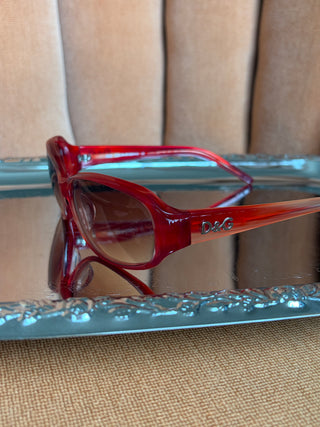 Archival Dolce & Gabbana Sunglasses - Rouge Red