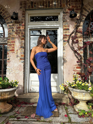 The Paloma - Vintage Vera Wang Gown in Royal Blue