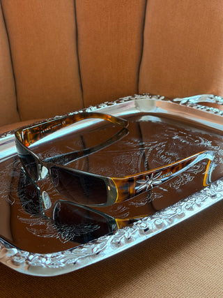 Archival Prada Sunglasses - Silver Flower