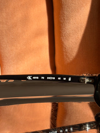 Archival Calvin Klein Sunglasses - Jet Black