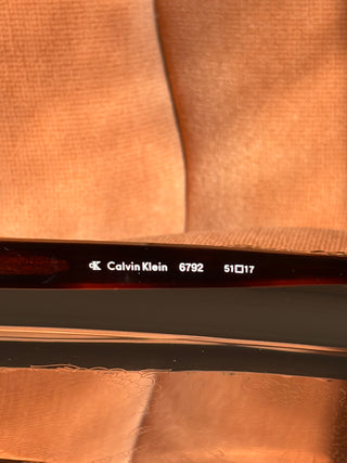 Archival Calvin Klein Sunglasses - Mahogany