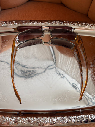 Archival Prada Sunglasses - Silver Flower