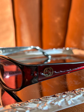 Archival Gucci Sunglasses - Wine Red