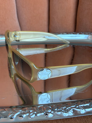 Archival Dior Sunglasses - Lemon Star