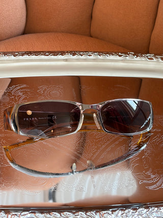 Archival Prada Sunglasses - Silver Flower