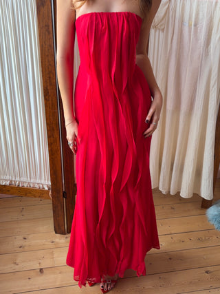 Vintage Vera Wang Red Bridie Dress
