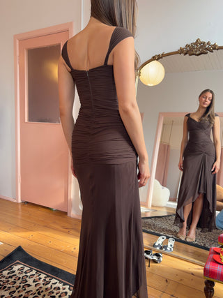 The Vintage Skye Dress - Ganache