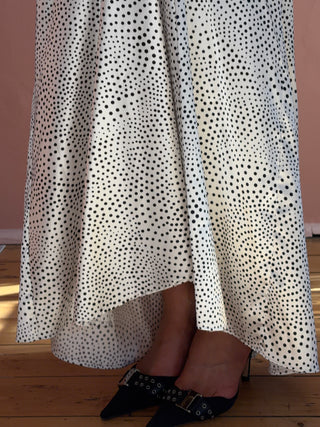 Vintage Jessica McClintock Polka Dress